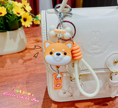 Shiba Dog Keychain