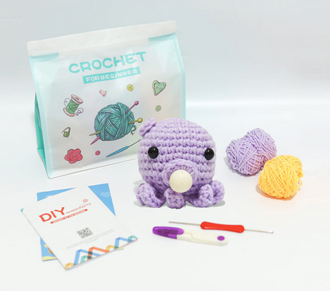 Amigurumi Balloon Pop Crochet Kit