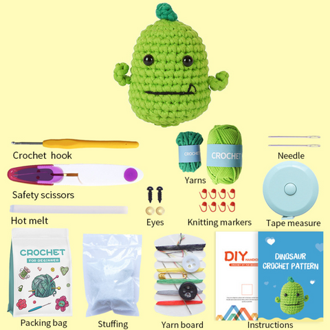 Dinosuar Crochet Kit