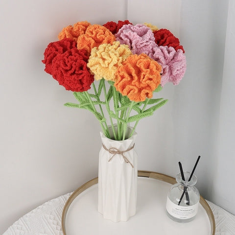 Carnation Flower Crochet