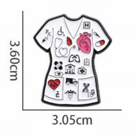 Healthcare Outfit Pin