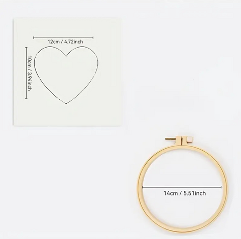 6 Set Heart Carpet Coasters DIY