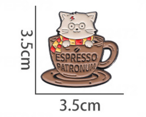 Espresso Petronum Wizard Pin