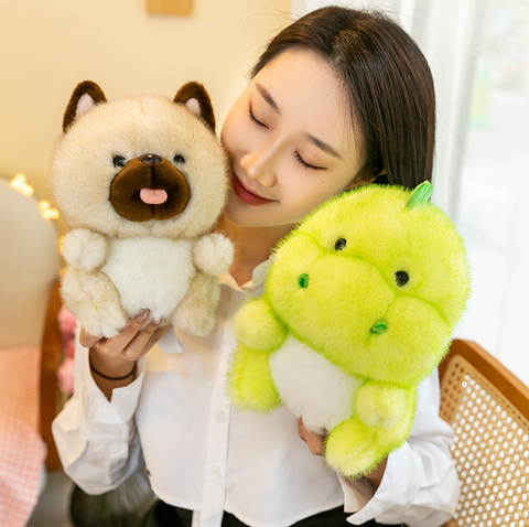 25cm Chubby Dragon Plush