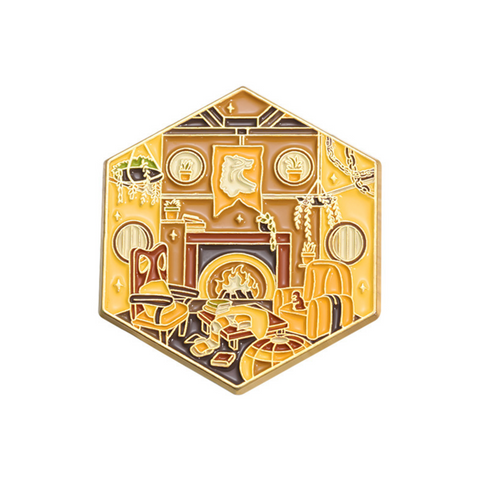Hufflypuff Common Room Wizard Pin