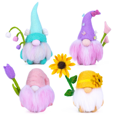 Tulip Pink Gnome Felt Kit