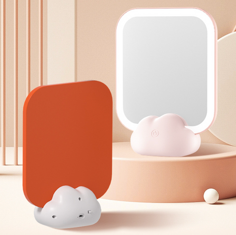 Cloud Makeup Mirror with LED Light