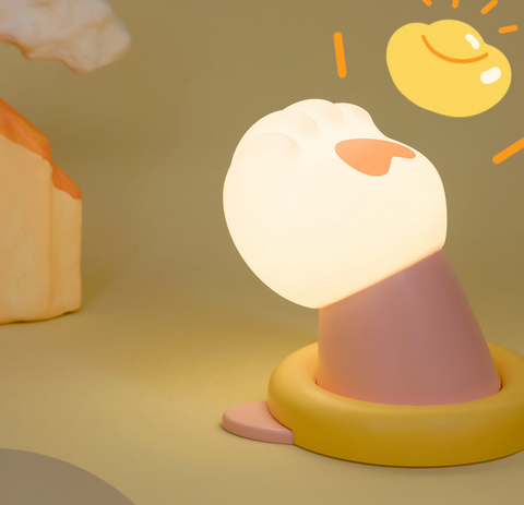 Pink Paw Nightlight