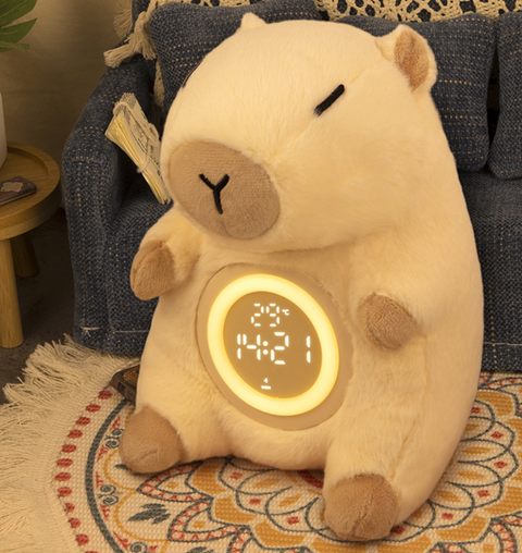 Plushie Capybara Alarm Clock