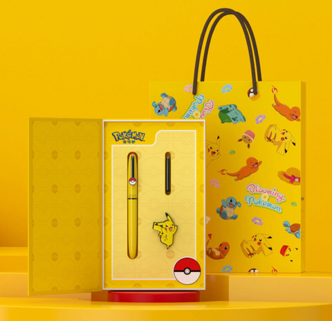 Picasso Pokemon Fountain Pen 0.35mm Gift Box