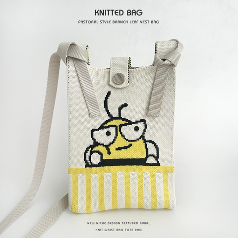 Small Shoulder Knit Tote