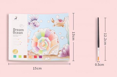 Watercolor Removable Watercolor Painting DIY