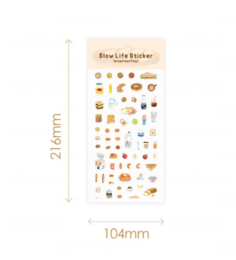 Twilight Flat Sheet Stickers Slow Living