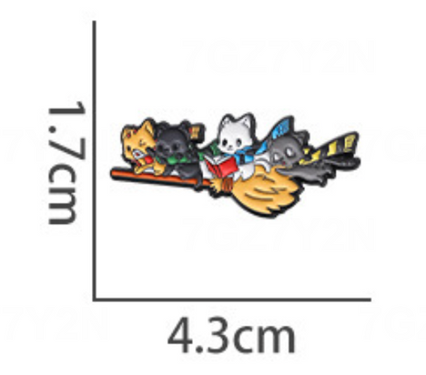 Harry Potter Cats Pin