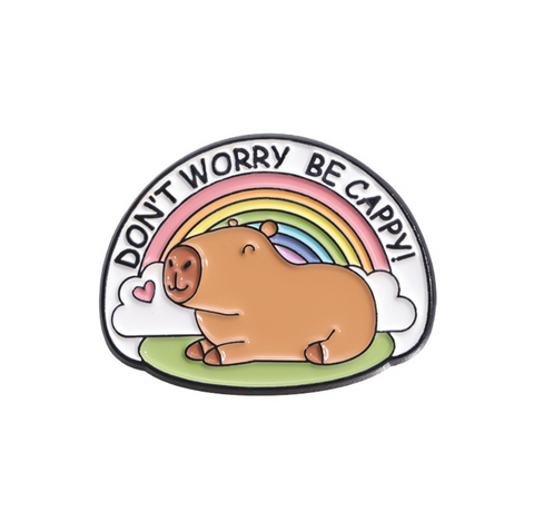 Be Cappy Animal Pin