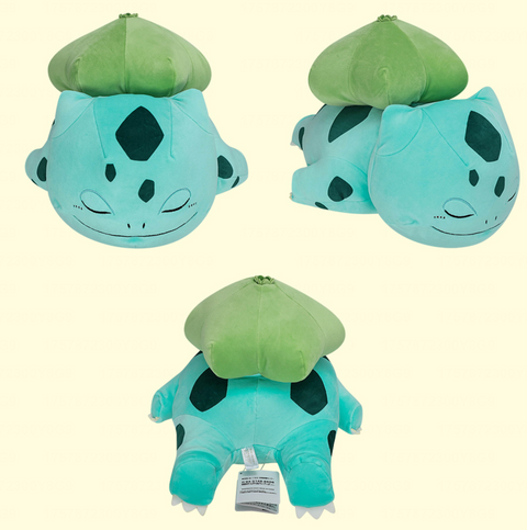 Sleeping Bulbasaur Pokemon Large Plush 42cm