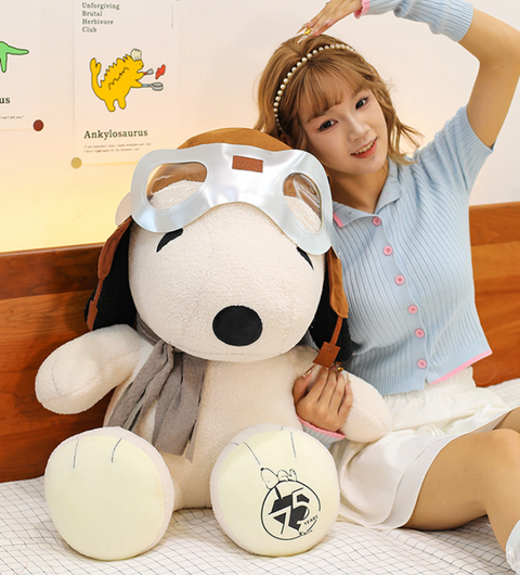 Snoopy Pilot Plush 35cm