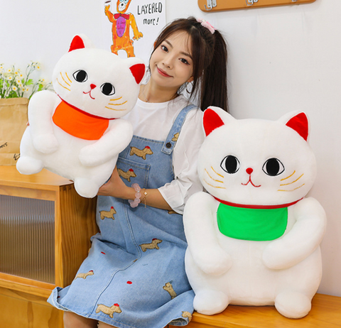Lucky Cat Plush 45cm