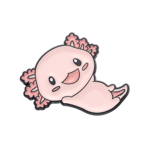 Axolotl Swim Pin