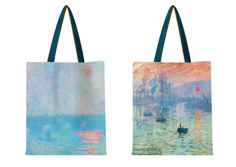 Famous Painting Canvas Bag