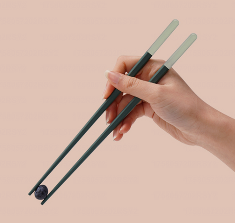 Ice Mist Alloy Chopsticks 5 Set