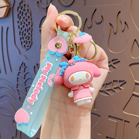 Sanrio Peaches Keychain