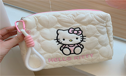 Sanrio Puffy Cute Small Storage Pouch