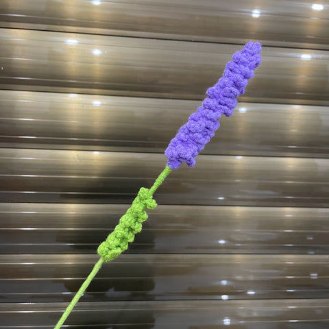 Lavender Flower Crochet