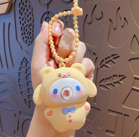 Bubble Blowing Pets Keychain