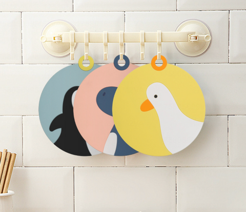 Benmo Silicon Animal Coasters