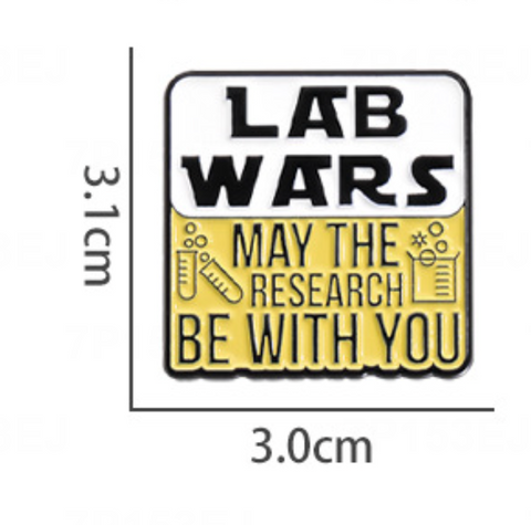 Lab Wars Pin