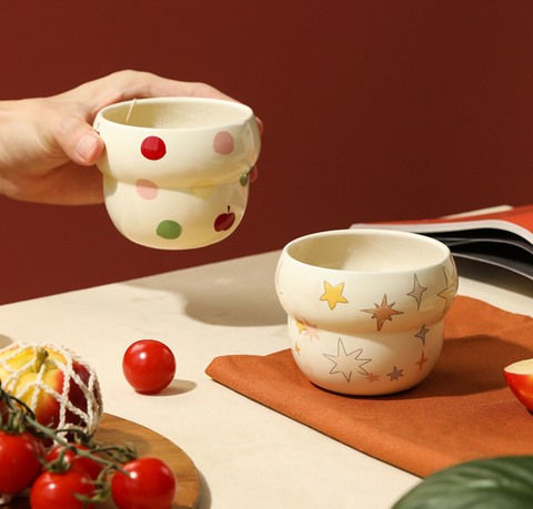 Handheld Coffee Ceramic Cup 310ml