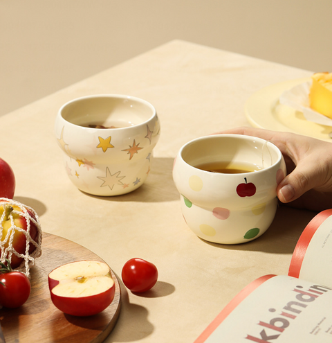 Handheld Coffee Ceramic Cup 310ml