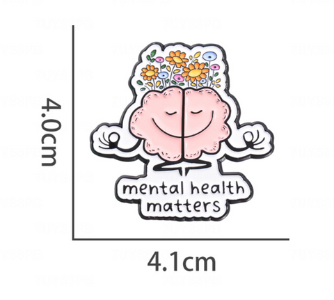 Mental Health Matters Pin