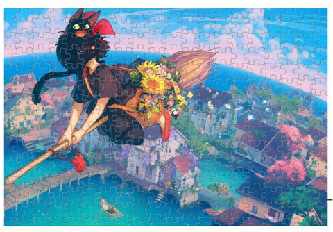 Kiki's Delivery Service Rosie Town Jigsaw Puzzle 1000pc