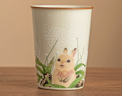 Floral Ceramic Cup 250ml