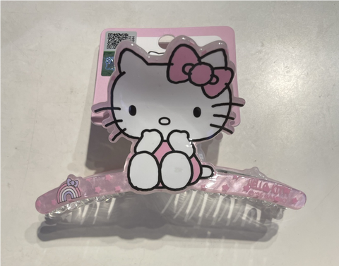 Hello Kitty Pink Hair Claw