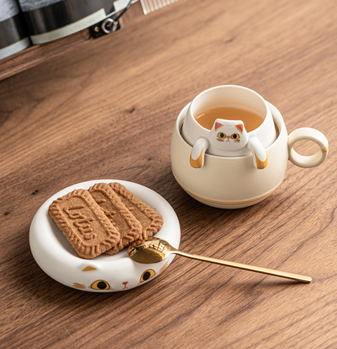 Cat Mug 233ml Ceramic Mug