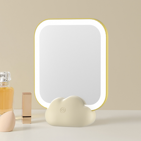 Cloud Makeup Mirror with LED Light