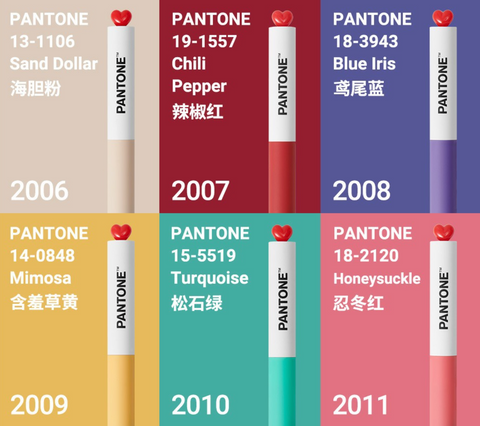 KACO Pantone 25 Year Anniversary 0.5mm Color Gel Ink Pen