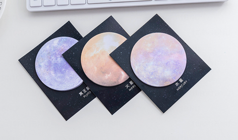 Sci-Fi Planet Sticky Notes 10.7*9cm