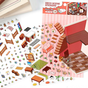 Infeel Me 2.5D Landscape Stickers Returning to Countryside 4.0