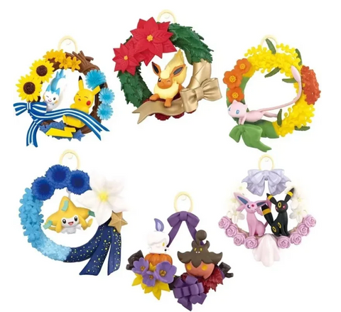 Pokemon Wreath Statues