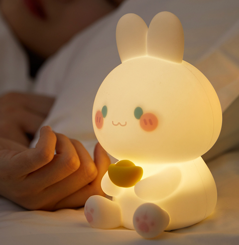Gold Nugget Rabbit Nightlight