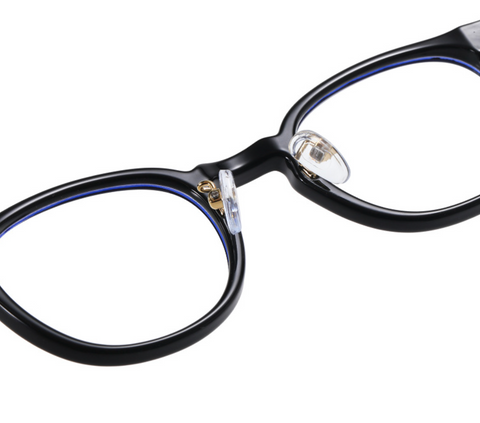 Retro Round Small Frame Anti Blue Glasses