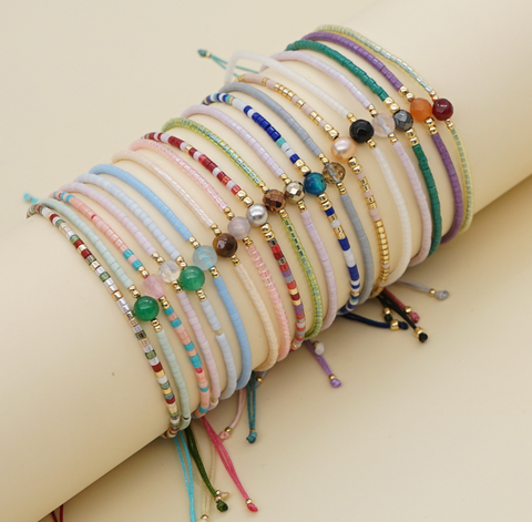 Boho Rice Beads Bracelets