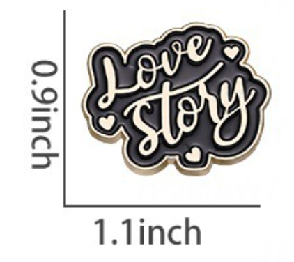 Love Story Pin