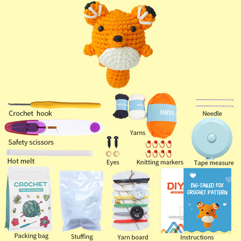 Little Fox Crochet Kit