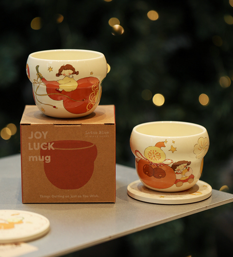 Joy Luck Ceramic Mug 310ml