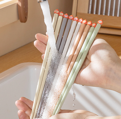 Peachy Pets Alloy Chopstick 5 Set